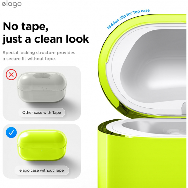 elago Apple AirPods Pro 3 effaf Klf-Neon Yellow