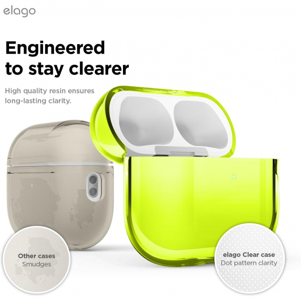 elago Apple AirPods Pro 3 effaf Klf-Neon Yellow