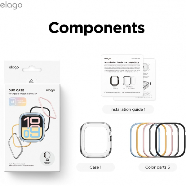 elago Apple Watch 10 42mm Duo Klf
