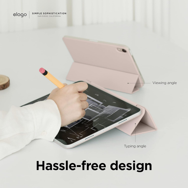 elago Apple iPad Air M2/M3 Uyumlu Klf (11 in)-Sand Pink