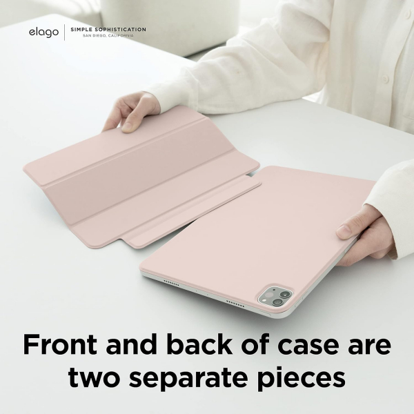 elago Apple iPad Air M2/M3 Uyumlu Klf (11 in)-Sand Pink