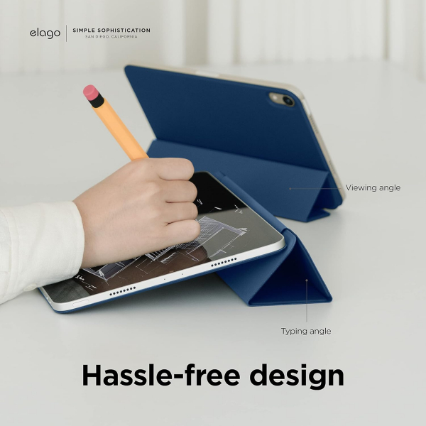 elago Apple iPad Air M2/M3 Uyumlu Klf (11 in)-Blue