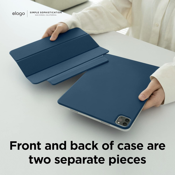 elago Apple iPad Air M2/M3 Uyumlu Klf (11 in)-Blue