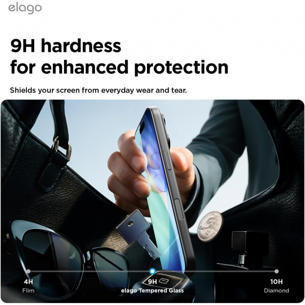 elago Apple iPhone 17 Ekran Koruyucu (2 Adet)