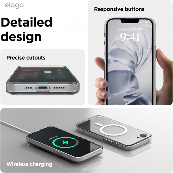 elago Apple iPhone 16e Hybrid effaf Klf
