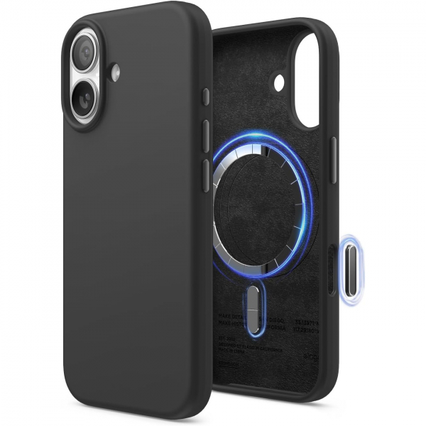 elago Apple iPhone 17 Manyetik Klf-Black