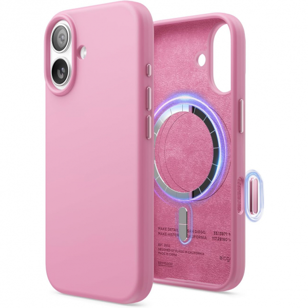 elago Apple iPhone 17 Manyetik Klf-Hot Pink