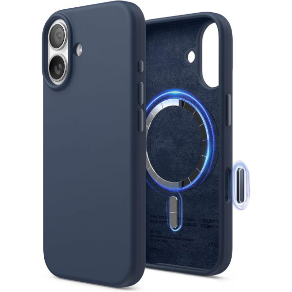 elago Apple iPhone 17 Manyetik Klf-Jean Indigo