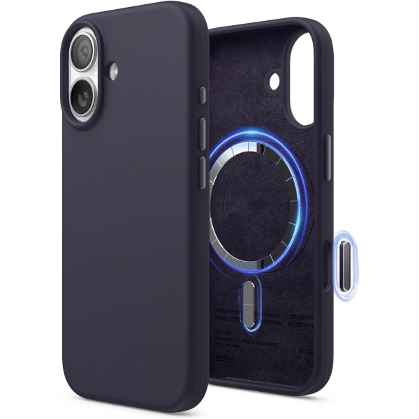 elago Apple iPhone 17 Manyetik Klf-Deep Purple