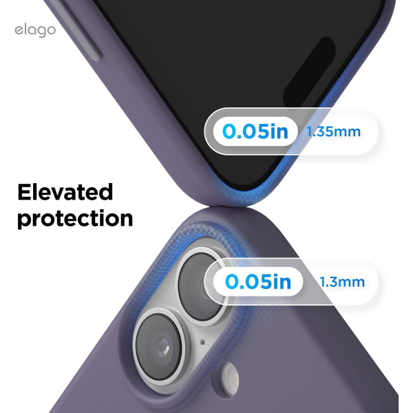 elago Apple iPhone 17 Manyetik Klf-Deep Lavender