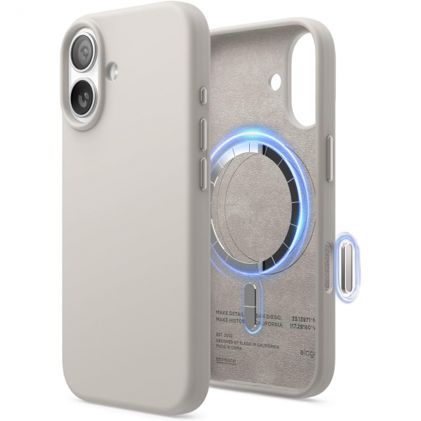 elago Apple iPhone 17 Manyetik Klf-Stone