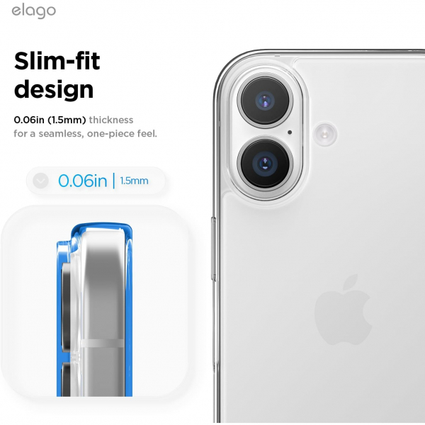 elago Apple iPhone 17 effaf Klf
