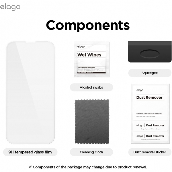 elago Apple iPhone 16e Ekran Koruyucu