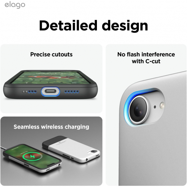 elago Apple iPhone 16e Manyetik Klf