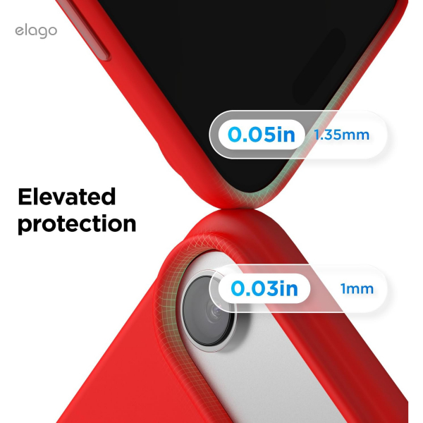 elago Apple iPhone Air Manyetik Klf-Red