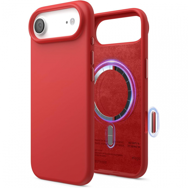 elago Apple iPhone Air Manyetik Klf-Red