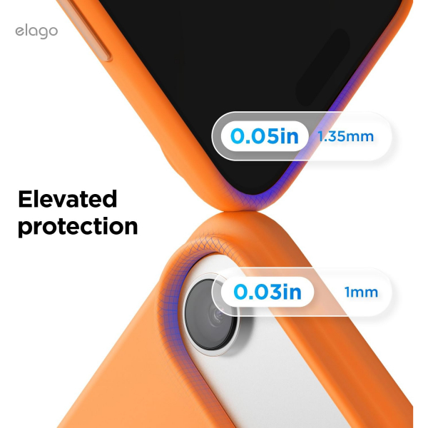 elago Apple iPhone Air Manyetik Klf-Orange