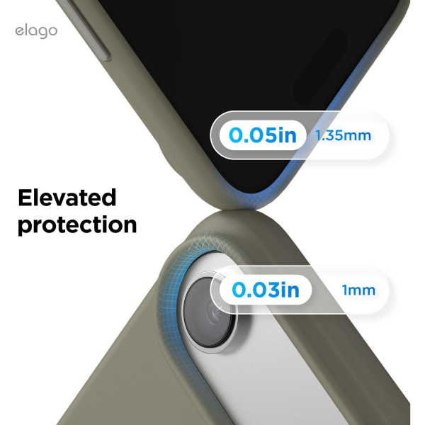 elago Apple iPhone Air Manyetik Klf-Medium Grey