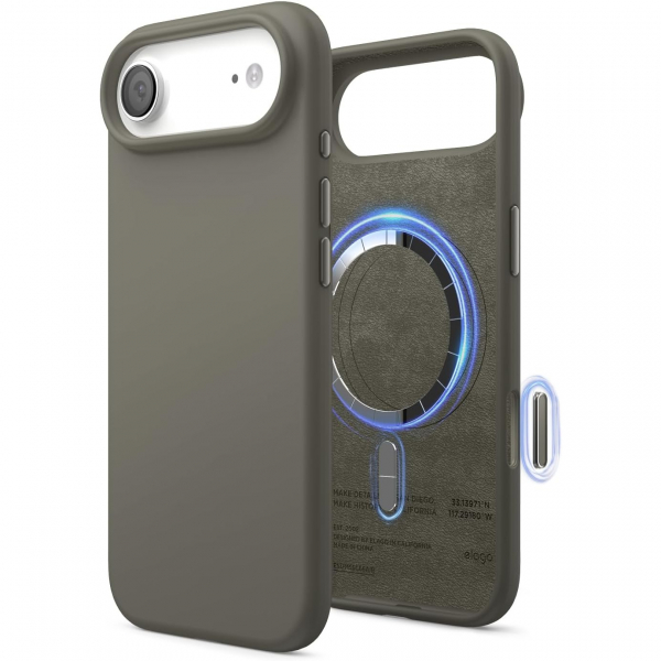 elago Apple iPhone Air Manyetik Klf-Medium Grey
