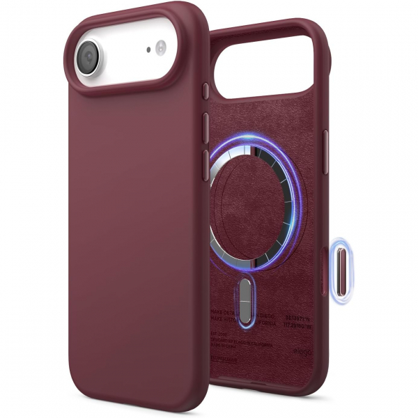 elago Apple iPhone Air Manyetik Klf-Burgundy