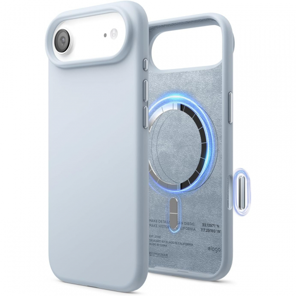 elago Apple iPhone Air Manyetik Klf-Light Blue