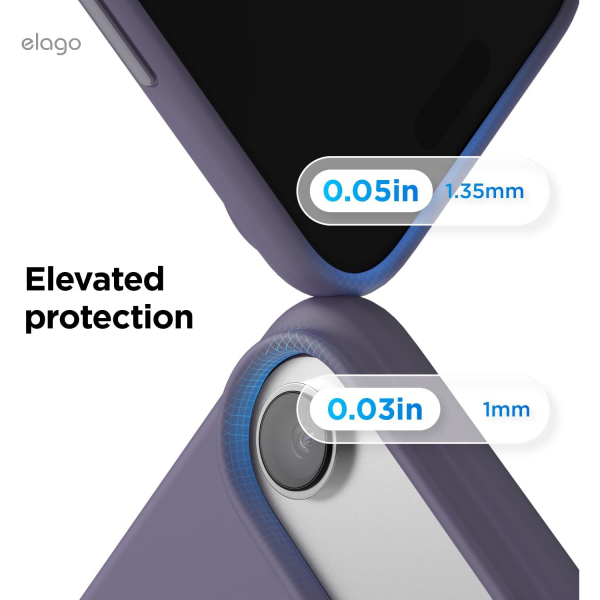 elago Apple iPhone Air Manyetik Klf-Deep Lavender
