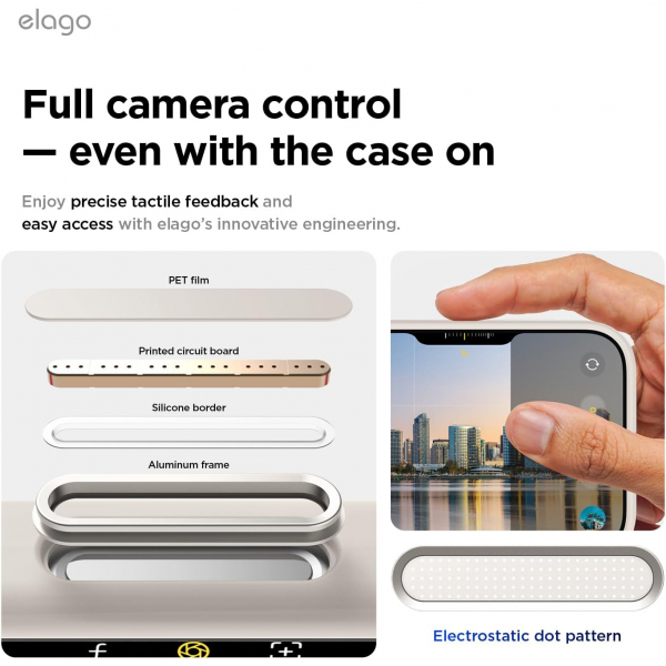 elago Apple iPhone Air Manyetik Klf-Stone