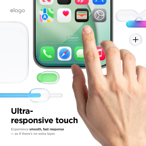 elago Apple iPhone 17 Pro MaxEkran Koruyucu (2 Adet)