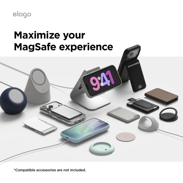 elago Apple iPhone 17 Pro Manyetik Klf-Stone