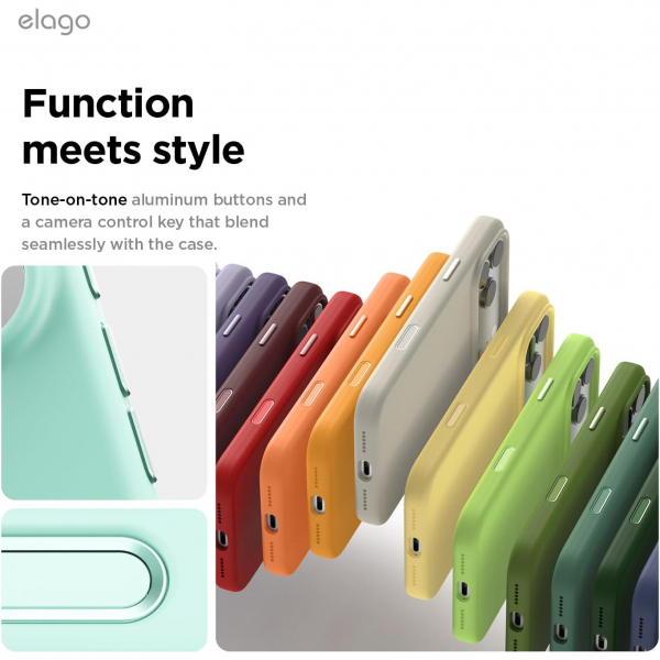 elago Apple iPhone 17 Pro Max Manyetik K�l�f-Aqua Sky