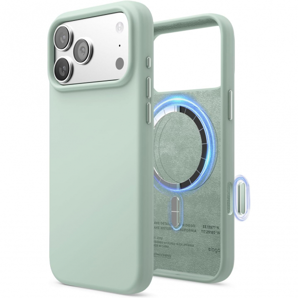 elago Apple iPhone 17 Pro Max Manyetik K�l�f-Mint