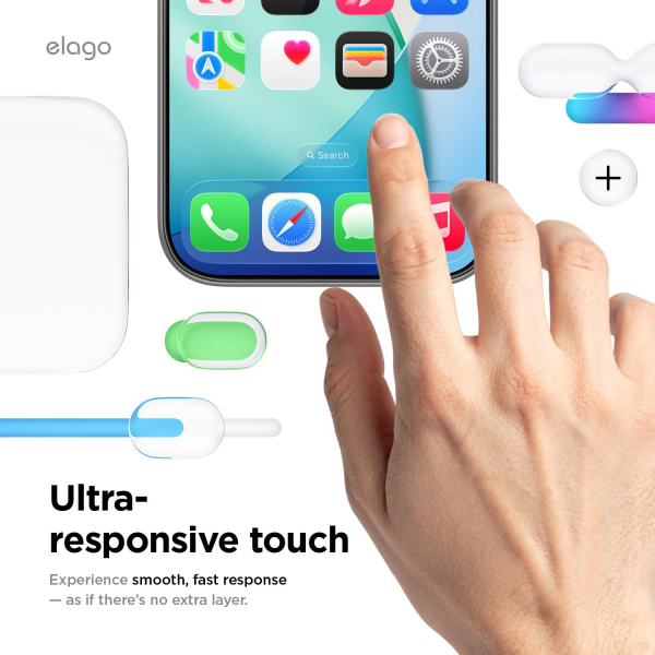 elago Apple iPhone 17 Pro Ekran Koruyucu (2 Adet)