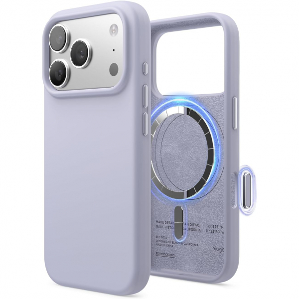 elago Apple iPhone 17 Pro Manyetik Klf-Purple