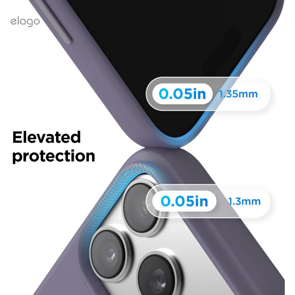 elago Apple iPhone 17 Pro Manyetik Klf-Deep Lavender
