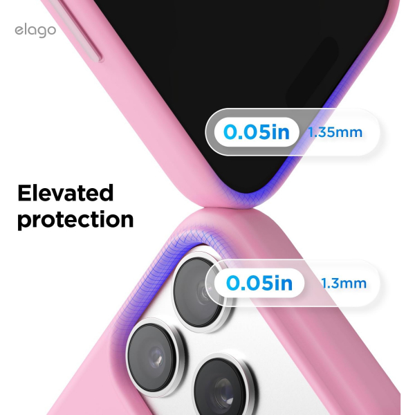 elago Apple iPhone 17 Pro Manyetik Klf-Hot Pink