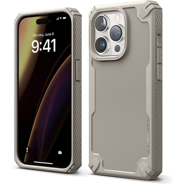 elago Armor Serisi iPhone 14 Pro Max Klf-Sand