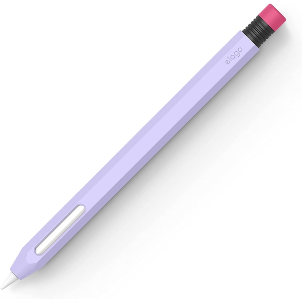 elago Classic Serisi Apple Pencil 2 Silikon Klf-Lavender