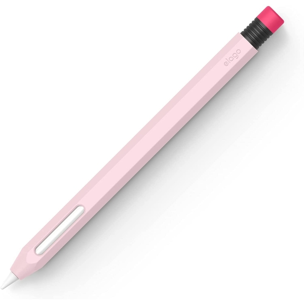 elago Classic Serisi Apple Pencil 2 Silikon Klf-Lovely Pink