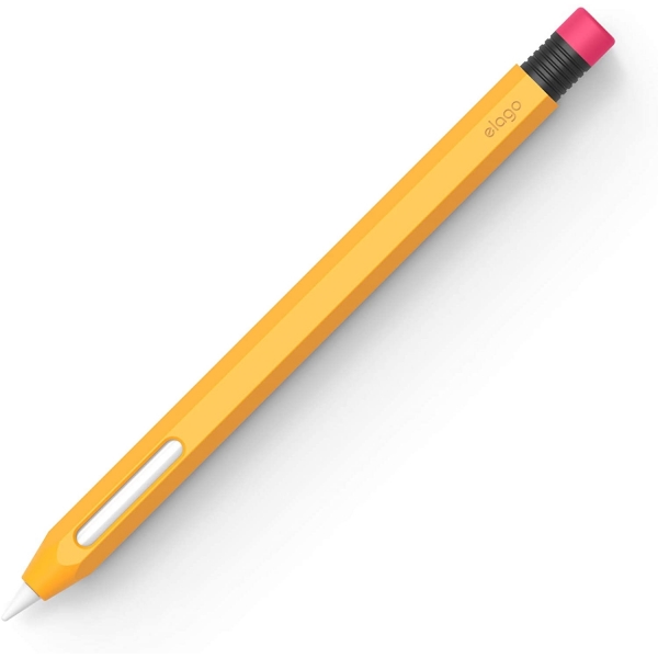 elago Classic Serisi Apple Pencil 2 Silikon Klf-Yellow