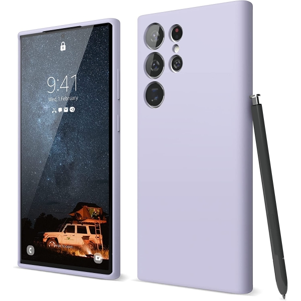 elago Galaxy S23 Ultra Silikon Klf-Lavender