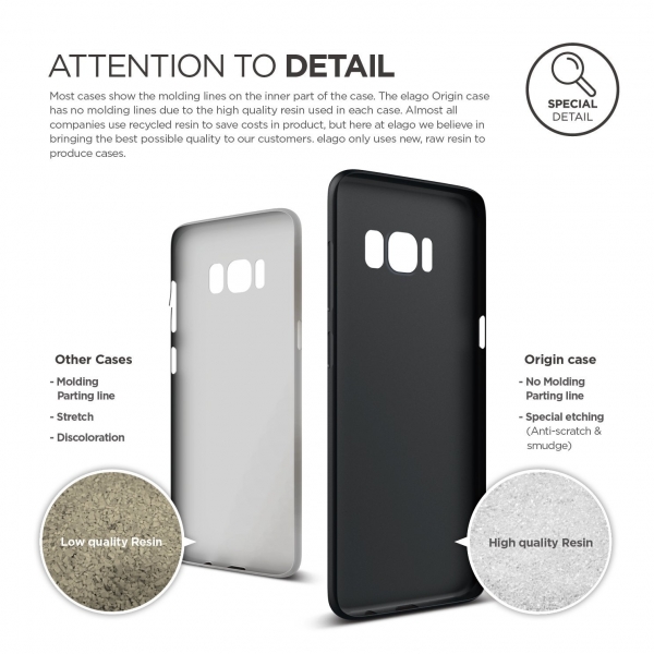 elago Samsung Galaxy S8 Minimalistik Klf-Black