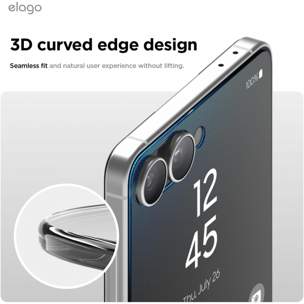 elago Galaxy Z Flip 7 Ekran Koruyucu (2 Adet)