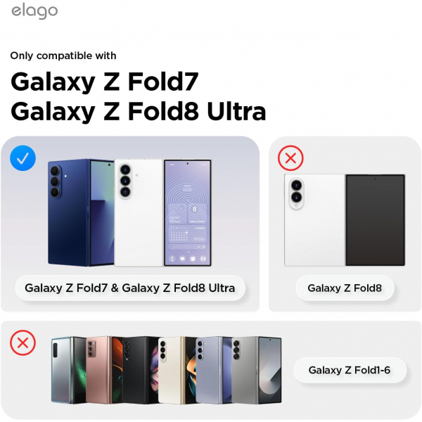 elago Galaxy Z Fold 8 Ultra Ekran Koruyucu (2 adet)