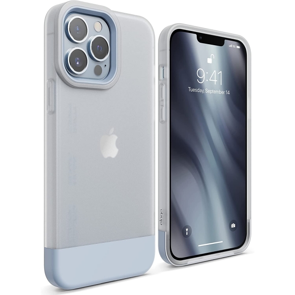 elago Glide Armor Serisi iPhone 13 Pro Klf-Light Blue