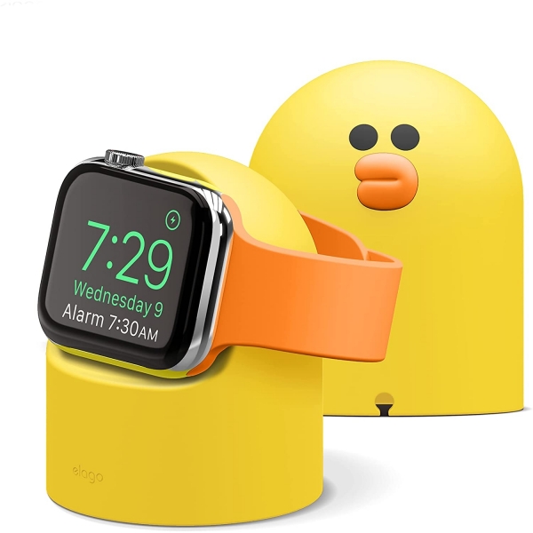 elago LINE Friends W2 Silikon Apple Watch arj Stand-SALLY