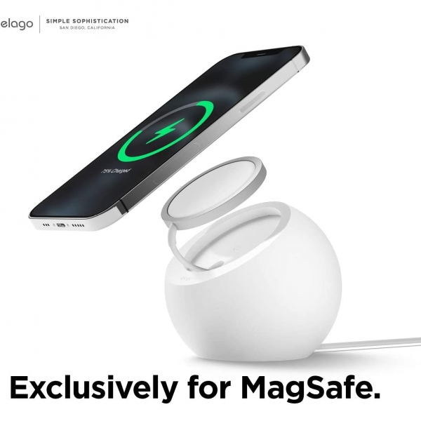 elago MS2 MagSafe le Uyumlu Silikon arj Stand-White