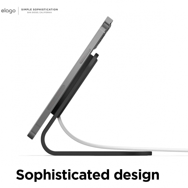 elago MS3 MagSafe le Uyumlu Silikon arj Stand-Black