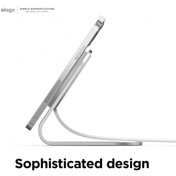 elago MS3 MagSafe le Uyumlu Silikon arj Stand-White