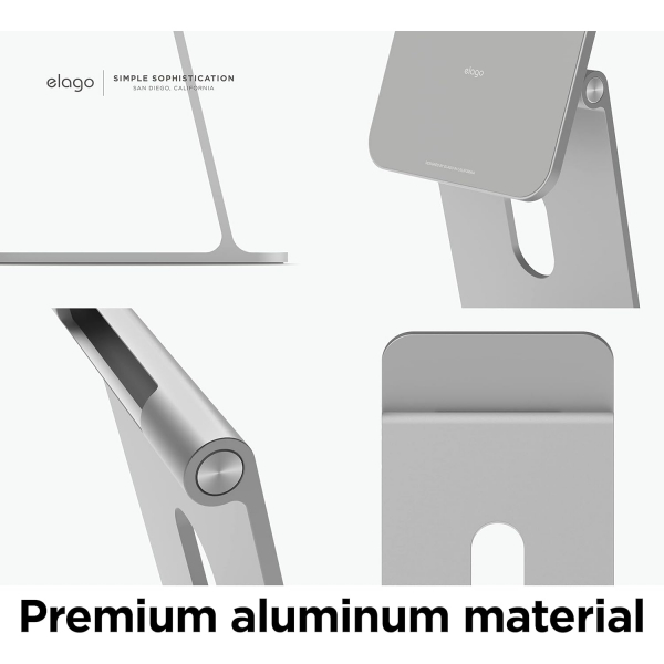 elago Manyetik iPad Stand -Silver