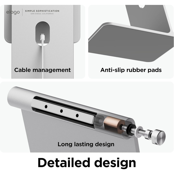 elago Manyetik iPad Stand -Silver